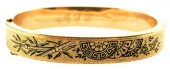 JEWELRY: 14K VICTORIAN HINGED