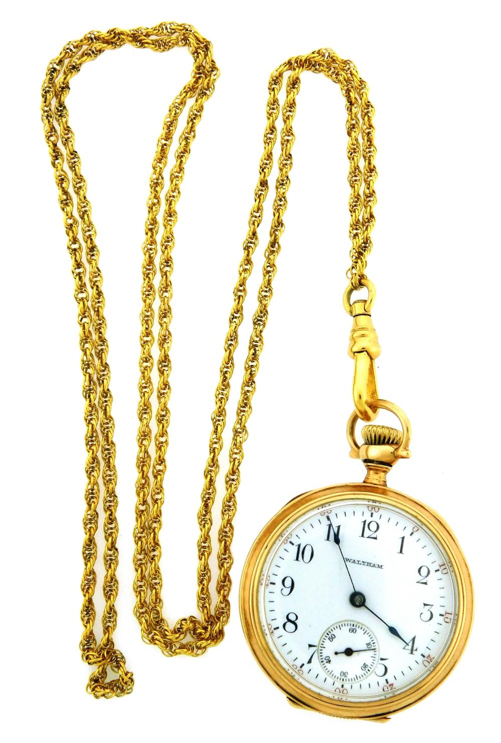 JEWELRY: 14K WALTHAM PENDANT