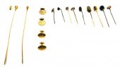 JEWELRY: 14K yellow gold cuff