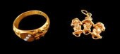 JEWELRY: 14K YELLOW GOLD RING