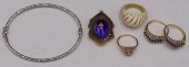 JEWELRY. 14KT AND 10KT GOLD JE