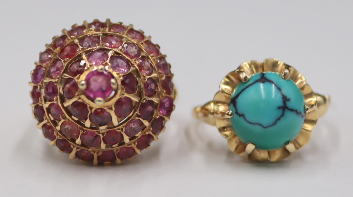 JEWELRY. 14KT AND 10KT GOLD