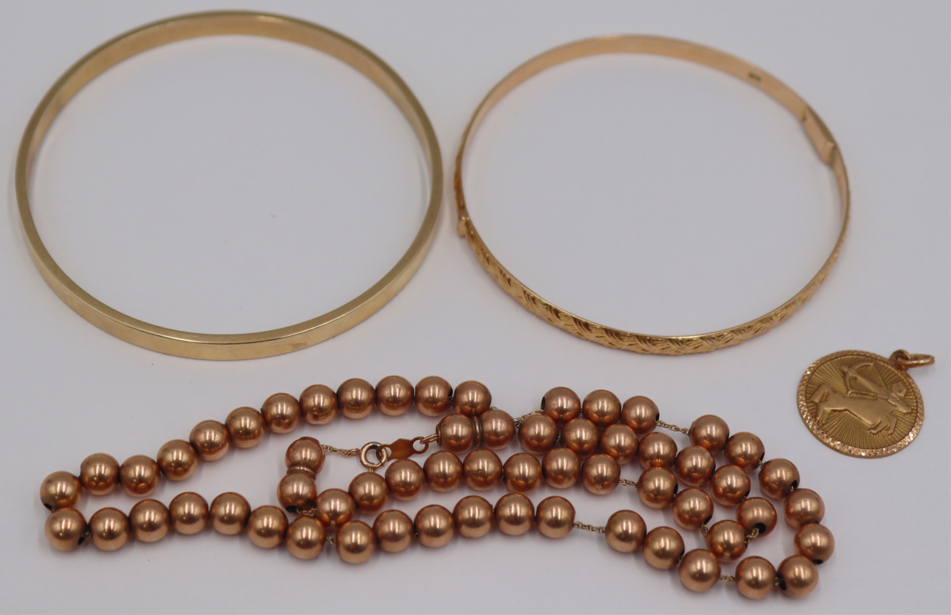 JEWELRY. 14KT AND 18KT GOLD JEWELRY