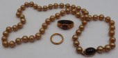 JEWELRY. 14KT AND 22CT GOLD JE