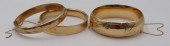 JEWELRY. 14KT AND 9CT GOLD HIN