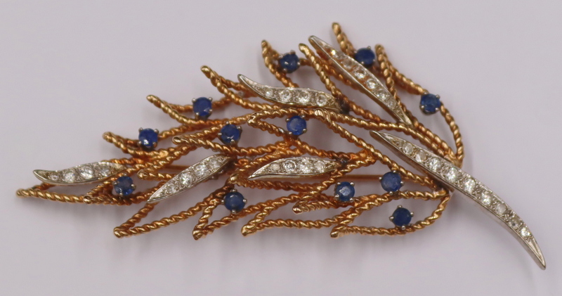 JEWELRY. 14KT BI-COLOR GOLD,