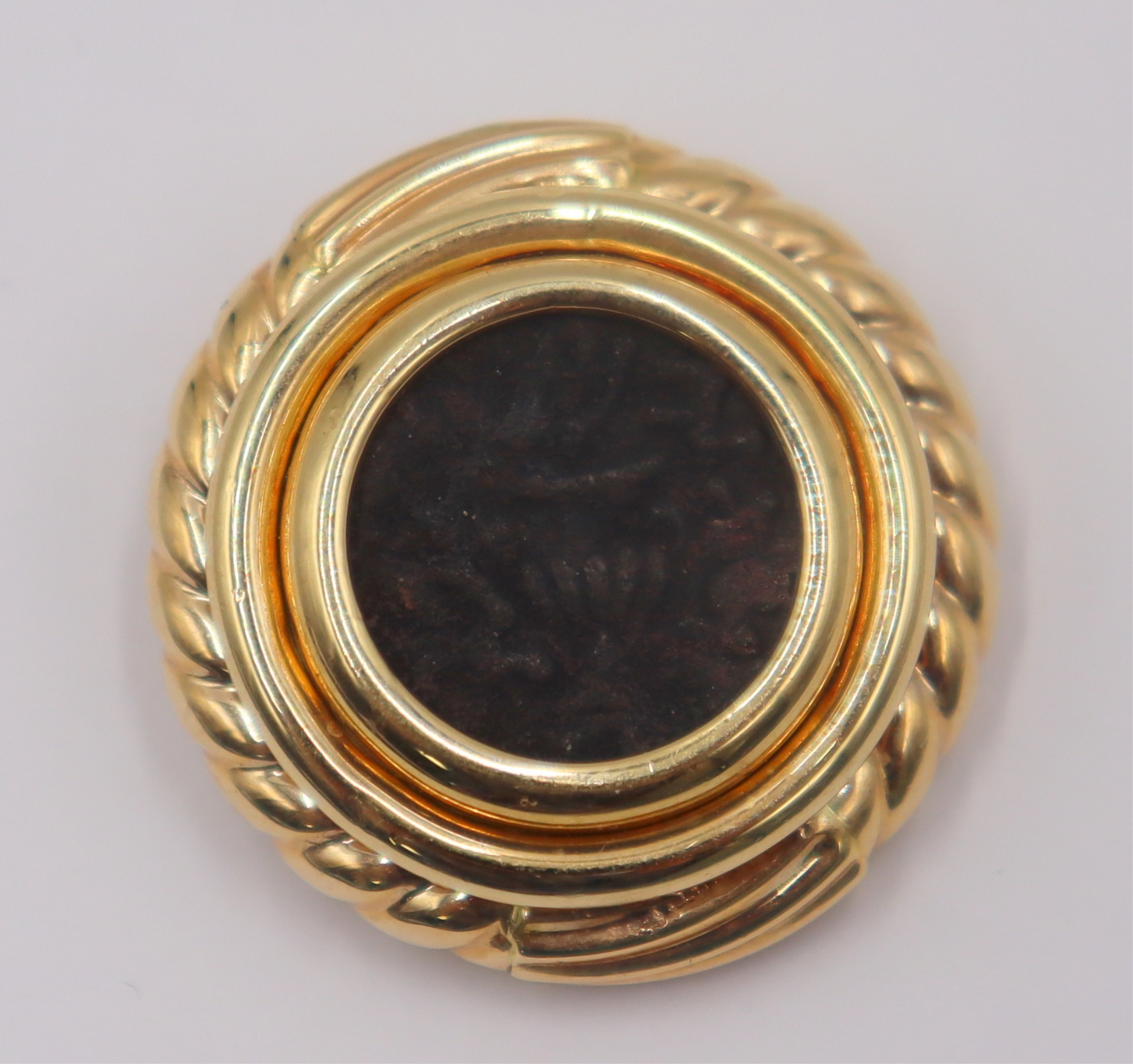 JEWELRY. 14KT GOLD ANCIENT