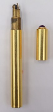 JEWELRY. 14KT GOLD AND AMETHYS