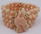 JEWELRY. 14KT GOLD AND ANGEL S