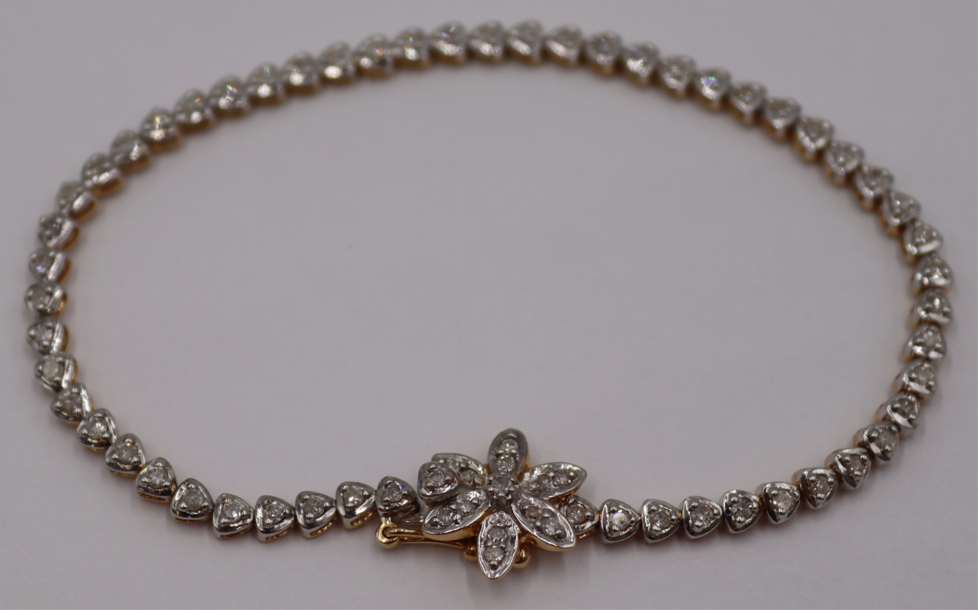 JEWELRY. 14KT GOLD AND DIAMOND