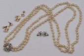 JEWELRY. 14KT GOLD AND PEARL J