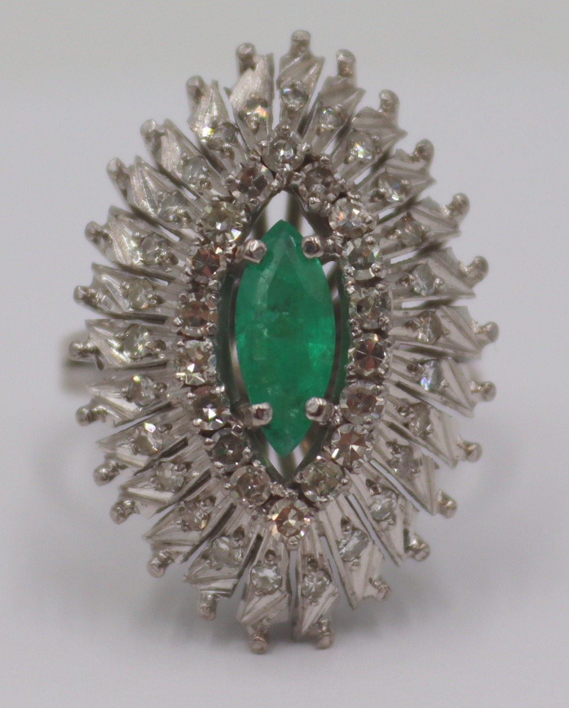 JEWELRY. 14KT GOLD DIAMOND AND