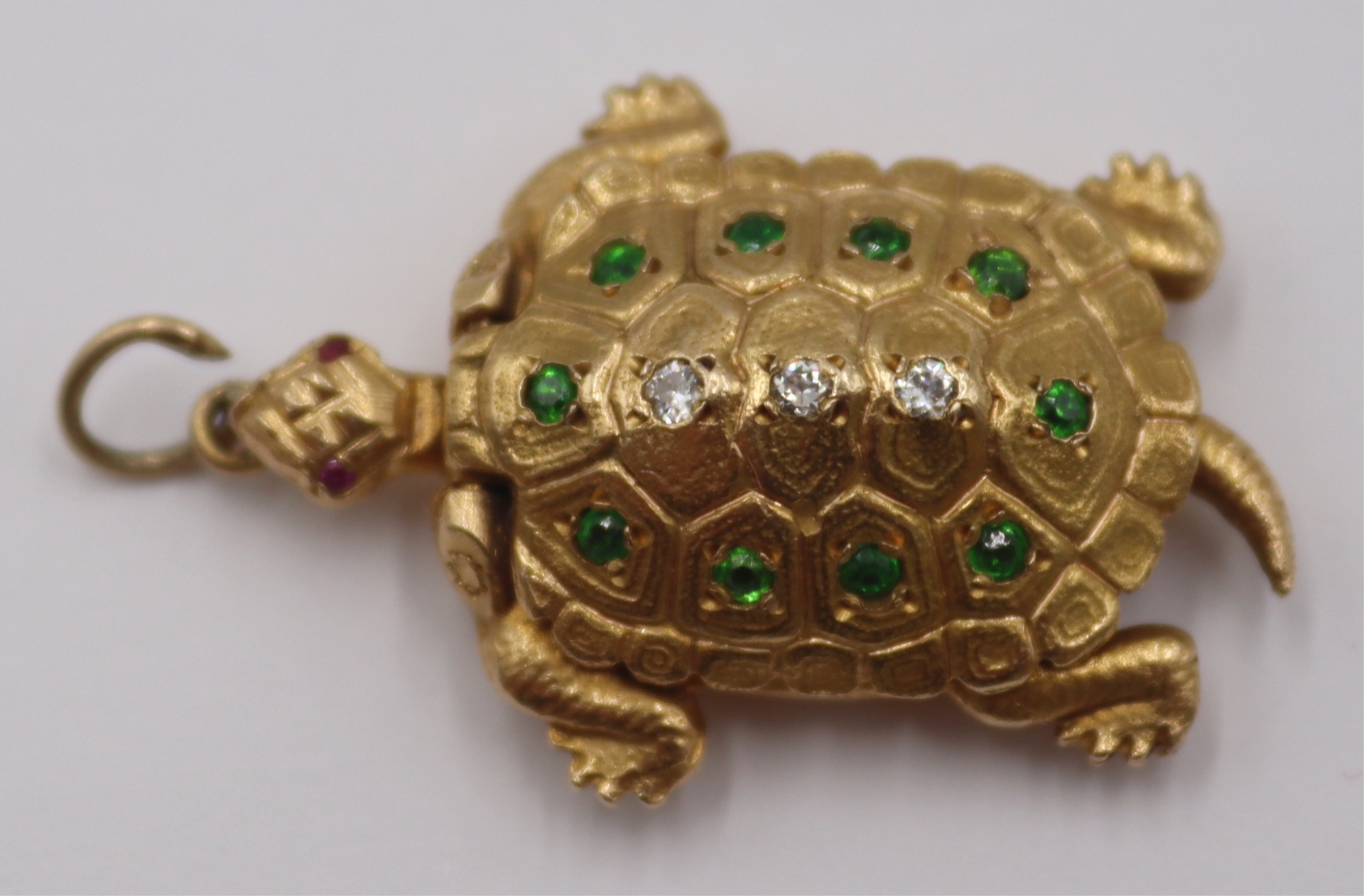 JEWELRY. 14KT GOLD, DIAMOND AND