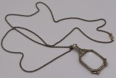 JEWELRY. 14KT GOLD FOLDING THE