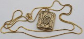 JEWELRY. 14KT GOLD TAILLE D’EP