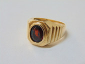 JEWELRY. 14KT YELLOW GOLD & GA
