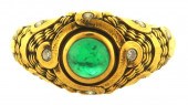 JEWELRY: 18K ALEX SEPKUS EMERA