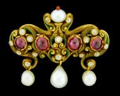 JEWELRY: 18K BELLE EPOQUE RUBY