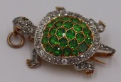 JEWELRY. 18K BI-COLOR GOLD DIA