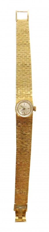 JEWELRY: 18K CHROMEX DRESS WAT