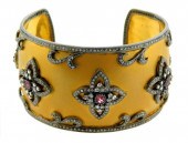 JEWELRY: 18K DIAMOND AND PINK
