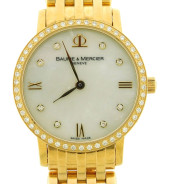 JEWELRY: 18K DIAMOND BAUME & M