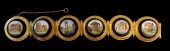 JEWELRY: 18K MICROMOSAIC BRACE