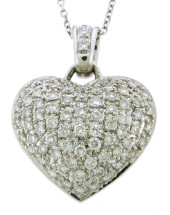 JEWELRY: 18K PAVE’ SET DIAMOND