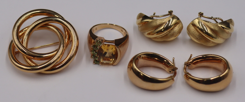 JEWELRY. 18KT, 14KT AND 10KT