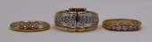 JEWELRY. 18KT, 14KT AND DIAMON