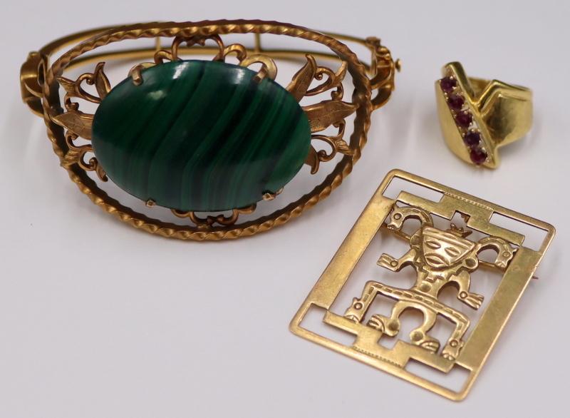 JEWELRY. 18KT AND 14KT GOLD JEWELRY
