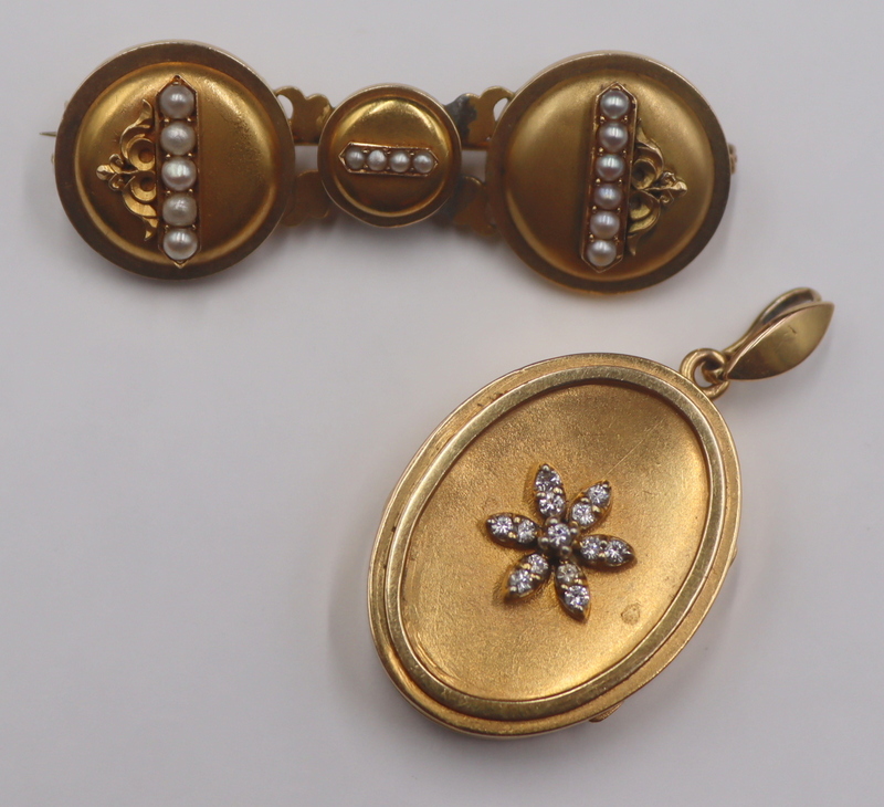 JEWELRY. 18KT AND 14KT GOLD JEWELRY