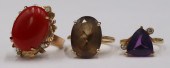 JEWELRY. 18KT AND 14KT GOLD AN