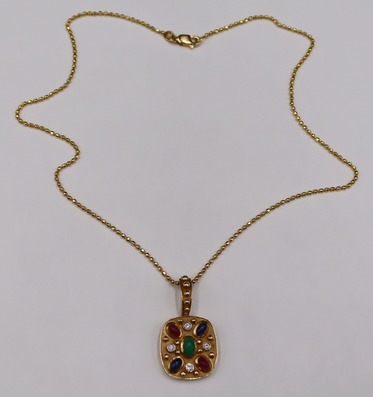 JEWELRY. 18KT AND 14KT GOLD