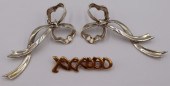 JEWELRY. 18KT AND STERLING TIF