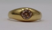 JEWELRY. 18KT GOLD AND 1.01 CT