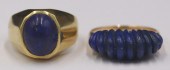 JEWELRY. 18KT GOLD AND 14KT GO