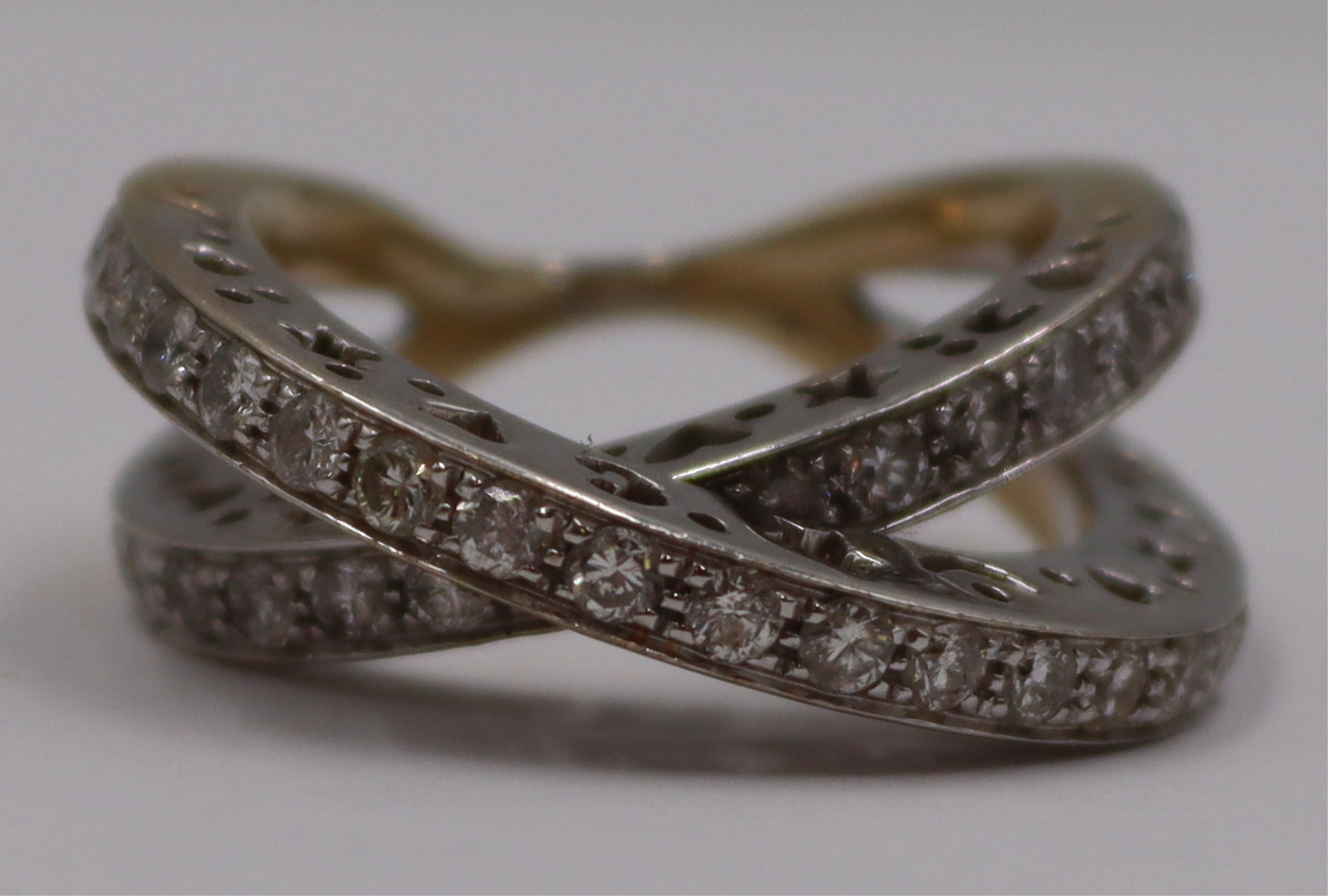 JEWELRY. 18KT GOLD AND DIAMOND