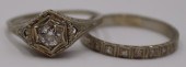JEWELRY. 18KT GOLD AND DIAMOND