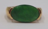 JEWELRY. 18KT GOLD AND FACETED