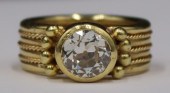 JEWELRY. 18KT GOLD AND OLD EUR