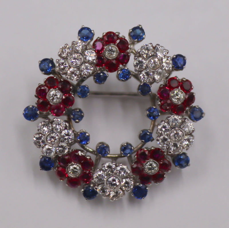 JEWELRY. 18KT GOLD, DIAMOND AND