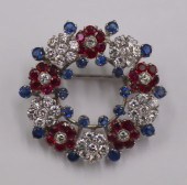 JEWELRY. 18KT GOLD, DIAMOND AN