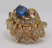 JEWELRY. 18KT GOLD, DIAMOND AN