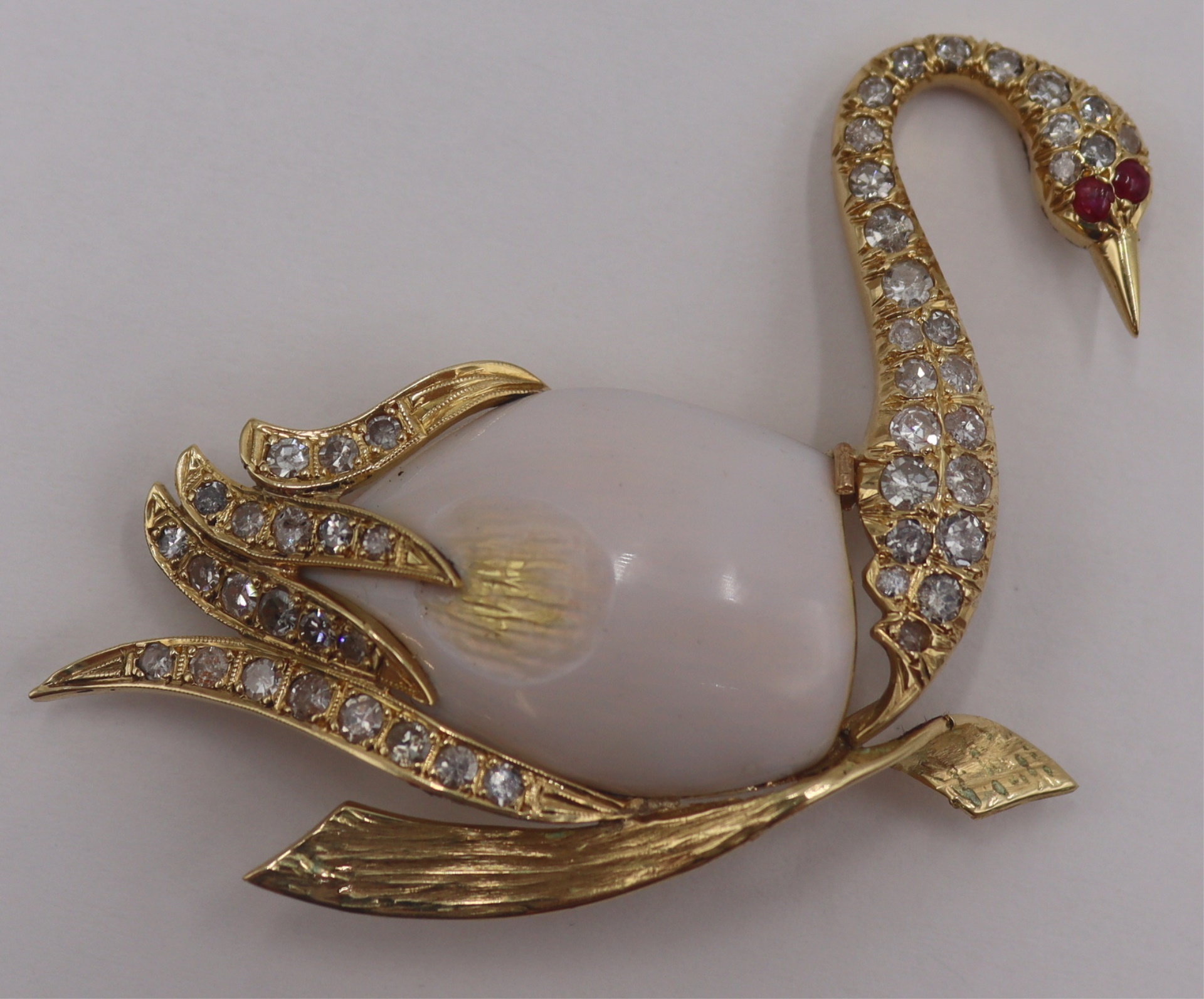JEWELRY. 18KT GOLD DIAMOND