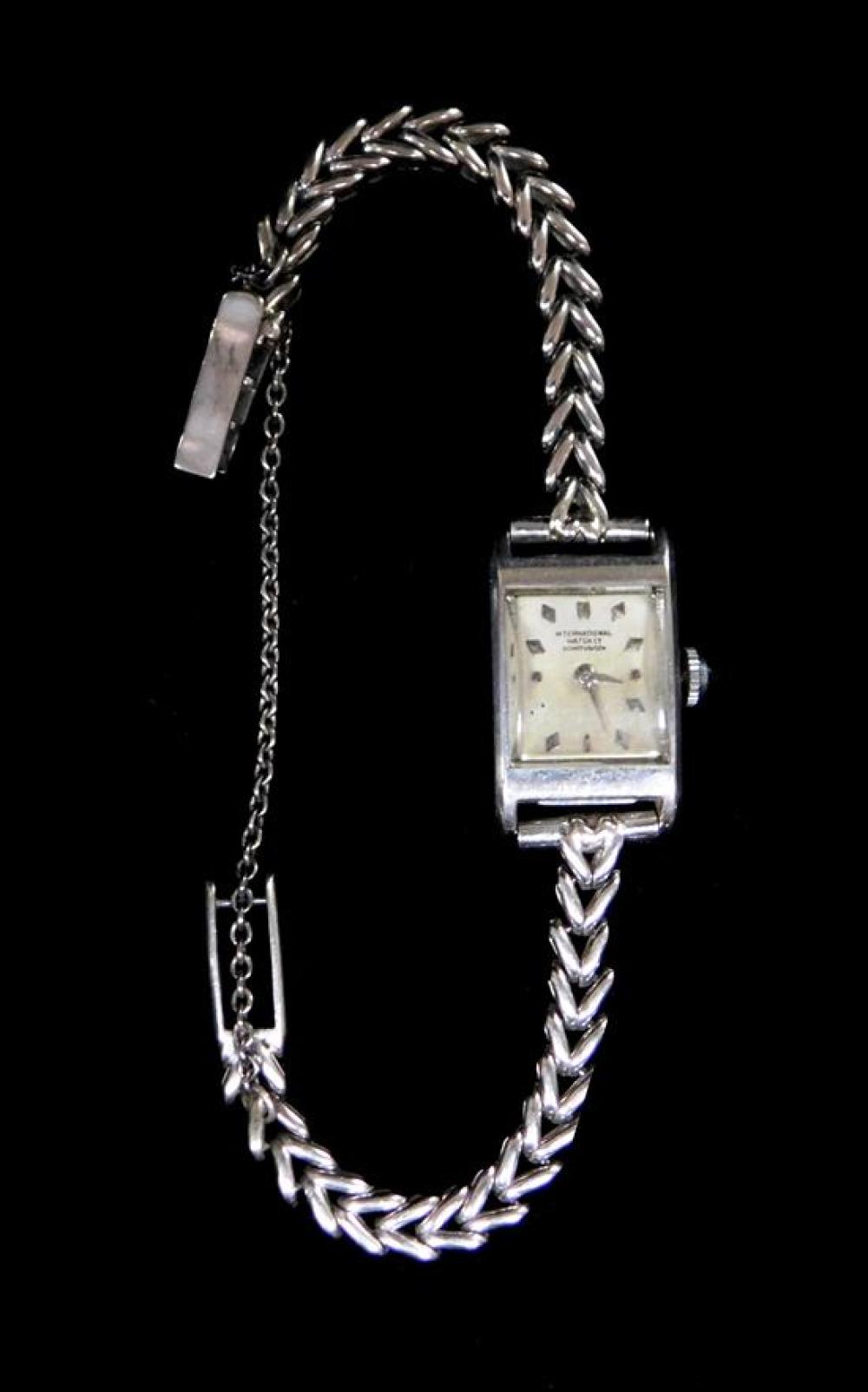 JEWELRY: 18KW INTERNATIONAL WATCH