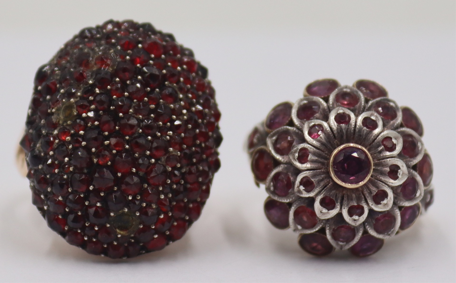JEWELRY. (2) 18KT GOLD AND