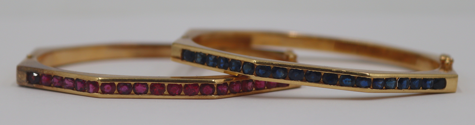 JEWELRY. (2) CARTIER 18KT GOLD