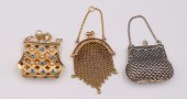 JEWELRY. (2) GOLD MINIATURE CO
