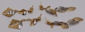 JEWELRY. (2) PAIR OF ITALIAN 1